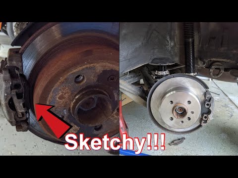 How to Replace Front and Rear Brakes on Bmw e30!