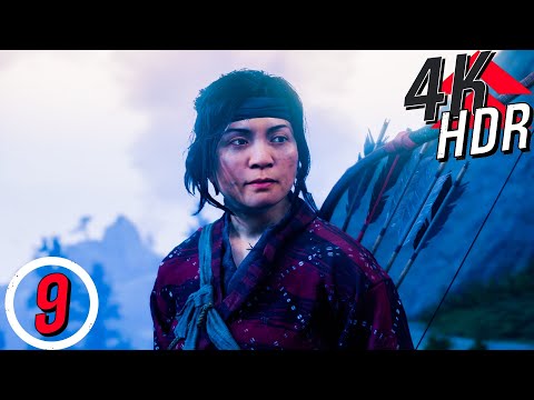 [4K HDR] Ghost of Tsushima (100%, Platinum, Hard)  Walkthrough part 9 - The Broken Blacksmith