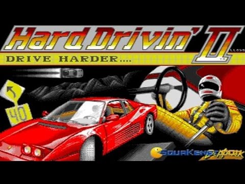 Hard Drivin' 2 gameplay (PC Game, 1990) - YouTube