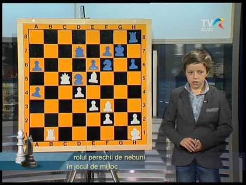 Emisiunea 154 Regi si Pioni - "Rolul perechii de nebuni in jocul de mijloc"