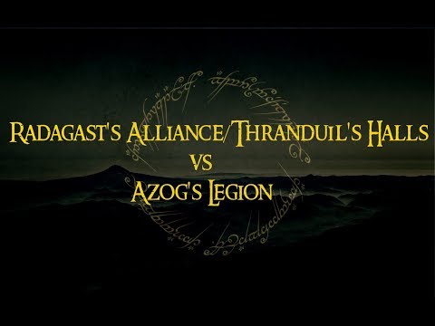 ME: SBG [11] - 1500pt 2v2 Gundabad vs Thranduil's Halls and Radagast's Alliance