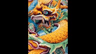 cross stitch world - Chinese dragon