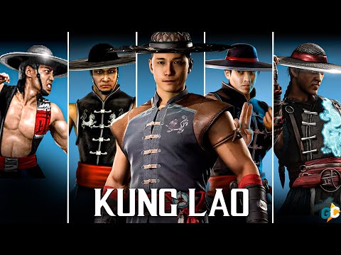 Mortal Kombat KUNG LAO Evolution 1993-2023 | 2K 60FPS
