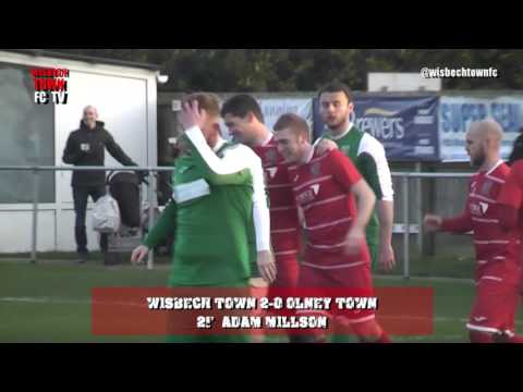 Wisbech Town vs Olney Town - UCL KO Cup - 16/01/16 *Wisbech goals only*