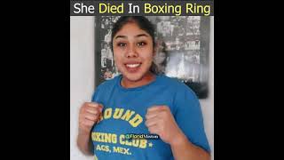 This Boxer Died While Boxing in the Ring