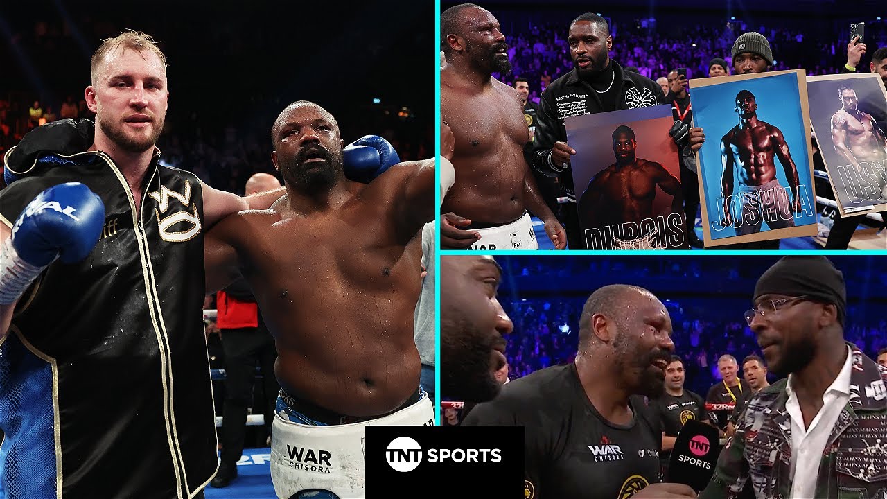 POST FIGHT REACTION: Derek Chisora lets the fans decide his 50th & final opponent! 👀 #ChisoraWallin
