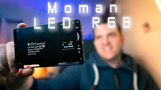 Moman LED Light Review kleines starkes LED Licht für filmer und fotografen