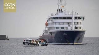 Comienza la evacuación de pasajeros del crucero MV Hondius en Tenerife