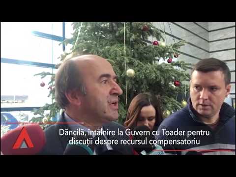 Stiri Mediafax 16 Ianuarie - Dăncilă, întâlnire cu Toader pe tema recursului compensatoriu