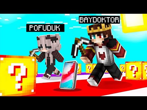 $1 POOR LUCK BLOCK vs $1000 RICH LUCK BLOCK - Minecraft
