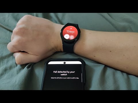 Samsung Galaxy Watch Hard Fall Detection IN ACTION!