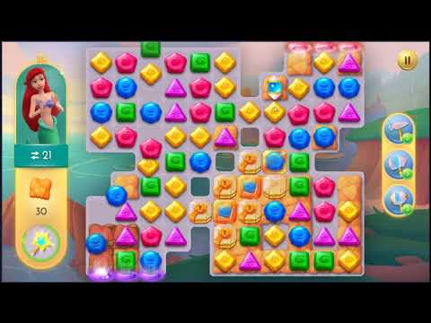 Disney Princess Majestic Quest Level 156 - NO BOOSTERS + FULL STORY 👸 | SKILLGAMING ✔️