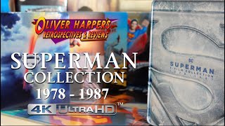 SUPERMAN (1978-1987) 5 Disc 4K Blu-Ray Collection 