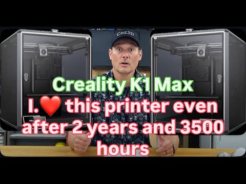 My Creality K1 max is my FAVORITE printer even after 2 years!