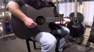 Video thumbnail for Rainsong Smokey Hybrid Acoustic Guitar by musicglryinc