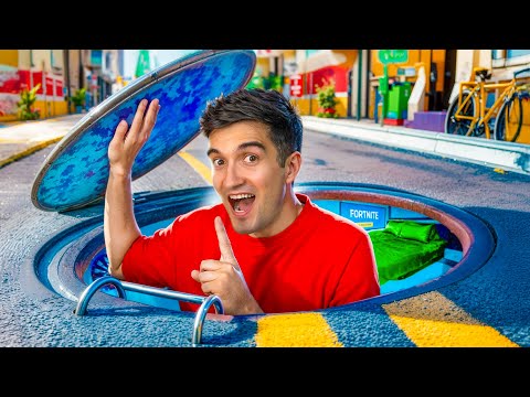 Am CONSTRUIT 5 CAMERE SECRETE în PUBLIC !!