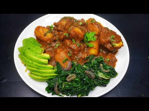 Matoke and beef stew recipe || How to make matoke || Matoke beef recipe || Matoke