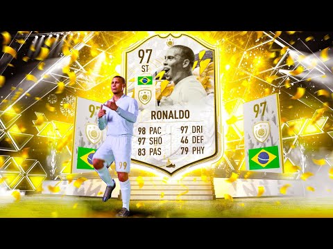 I PACKED 97 ICON MOMENTS RONALDO!