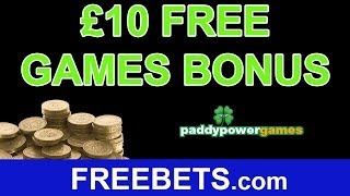 How To Claim A £10 Free Games Bonus With Paddy Power Games