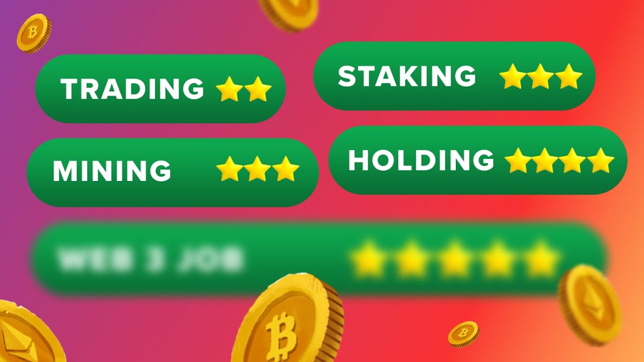 Active vs Passive Income in Crypto - 5 Levels of Growing your Portfolio