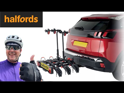 Halfords Advance 3 Bike Towbar Bike Rack - REVIEW & INSTALLATION all in one👌