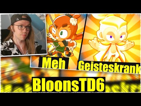ICH REAGIERE AUF MEINE ERSTE HELDEN TIERLIST! - Bloons TD6 [Deutsch/German]