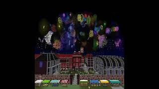 【Minecraft】紅魔館で3300発分の花火大会