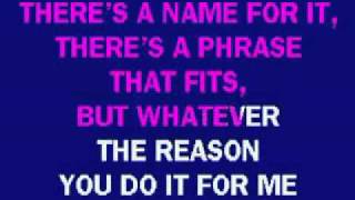 WHATS LOVE GOT TO DO WITH IT karaoke