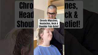 7 Years of Migraines & Neck Pain Relief! | Vancouver Patient Flies to Dr. Rahim #shorts