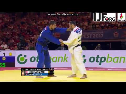 World Judo Championship 2017,Bronze Medal fight -90kg KUKOLJ (SRB)-MARGIANI (GEO)