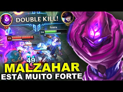 MALZAHAR ESTÁ MUITO FORTE FIZ 1V9  MESMO SENDO CAMPADO | FAÇA ESSA BUILD PAR O MALZAHAR E DERRETA