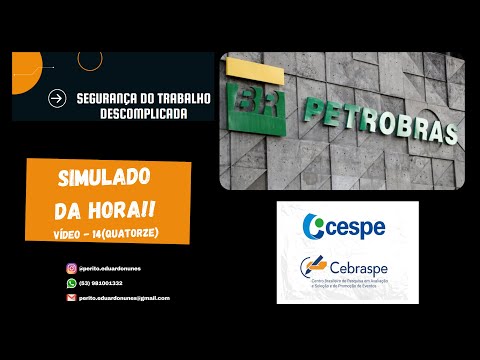 SIMULADO DA BANCA CESPE / CEBRASPE – PETROBRAS [2023]