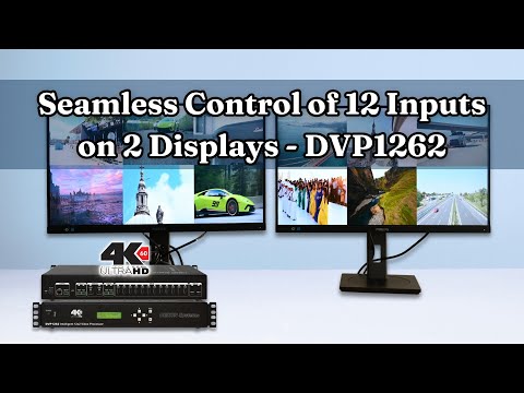Discover the 12x2 HDMI Video Processor & Multiviewer – DEXON’s DVP1262