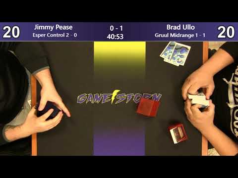 Jimmy Pease (Esper Control) vs Brad Ullo (Gruul Midrange)  - Friday Night Standard 4/26/19