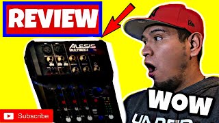 Video thumbnail for ALESIS MULTIMIX 4 USB FX REVIEW ✅ by AJ Aguilar