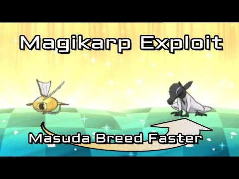 Faster Masuda Breeding With Magikarp