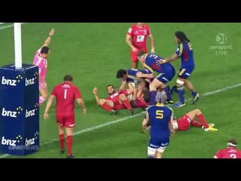 Highlanders v Reds highlights