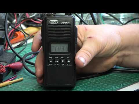 K-PO Panther UK CE-MultiNorm CB radio (Handheld) - On The Air Test