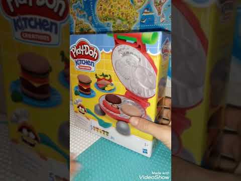 Розпакування Ігрового набору Hasbro Play-Doh Бургер гриль (B5521) з Rozetka.com.ua