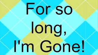 Jordan Pruitt- I&#39;m Gone Studio Version (With Lyrics)