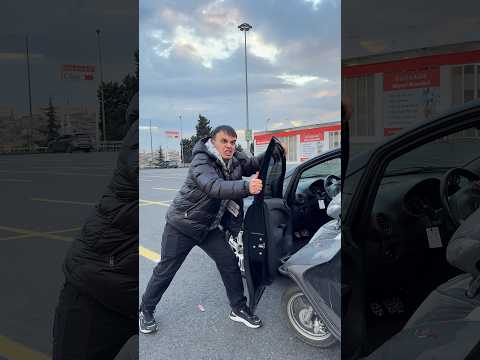 Motosiklet Yüzünden Arabanın Kapısı Kapanmıyor? #shorts