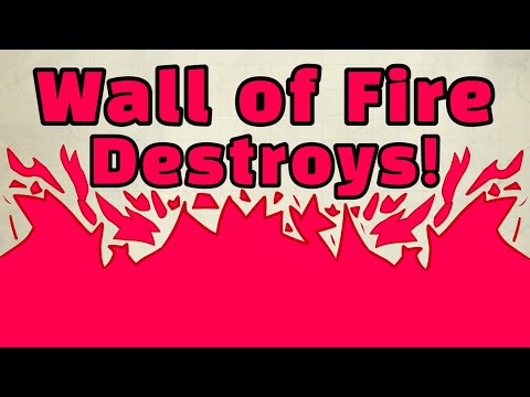Wall of Fire is Underrated in D&D!