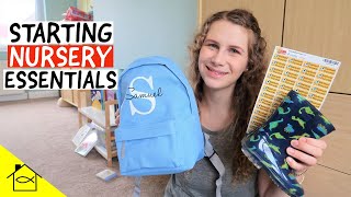 Starting Nursery Essentials Haul UK | What You Need to Buy for Nursery