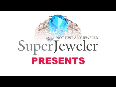 December Birthstone Blue Topaz and Diamond Ring In 10 Karat Rose Gold  SuperJeweler JWL44945