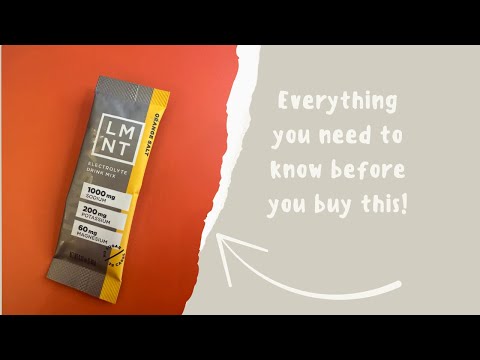 Hydration Upgrade: LMNT Orange Salt Electrolytes Review!