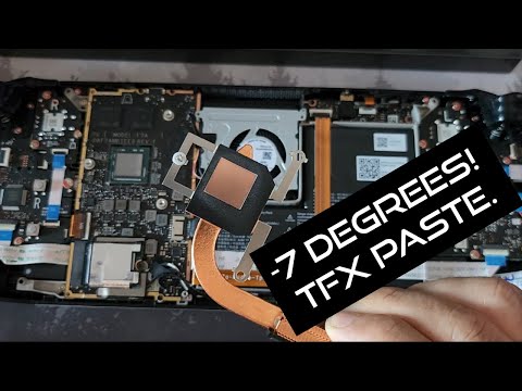 Thermalright TFX Steam Deck  -7 degree temp drop! Guide