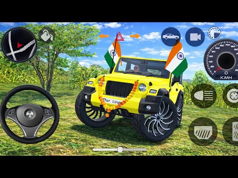 Modified Mahindra Thar Car Games: Indian Cars (Gadi Wala Game) - Car Game Android Gameplay 2025