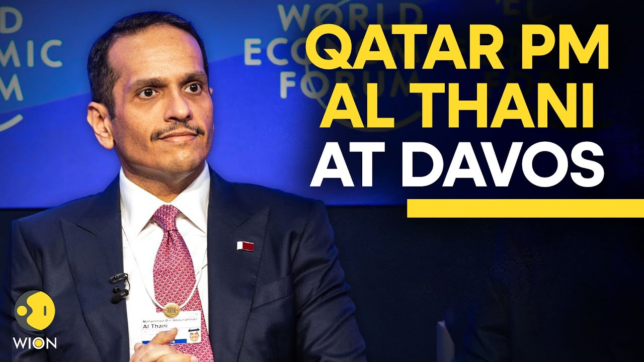 WION At Davos 2026 LIVE: Conversation With Qatar PM Al Thani At Davos 2026 | WION Live