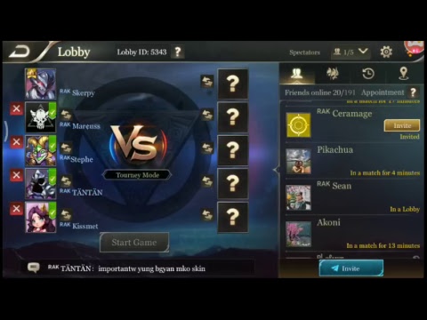 AOV SCRIMAGE: RakGamersPH vs PL (Cebu)