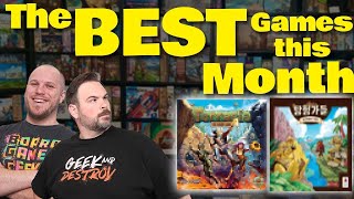 Ranking the NEW Games we played this month! | Rapid Reviews August 2025